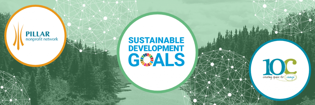 SDG Cities Banner in green